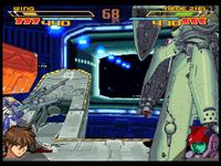 une photo d'Ã©cran de Gundam Battle Assault 2 sur Sony Playstation